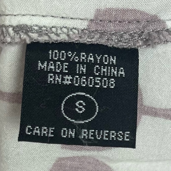 Angie Small Boho Bohemian Vacation Retro Abstract Print Mod Maxi Dress V Neck - Picture 6 of 8